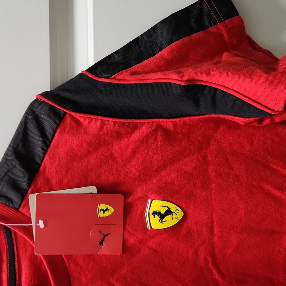 NWT Ferrari Puma Red Shirt Size Small